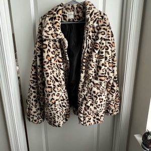 American threads native daughters leopard jacket